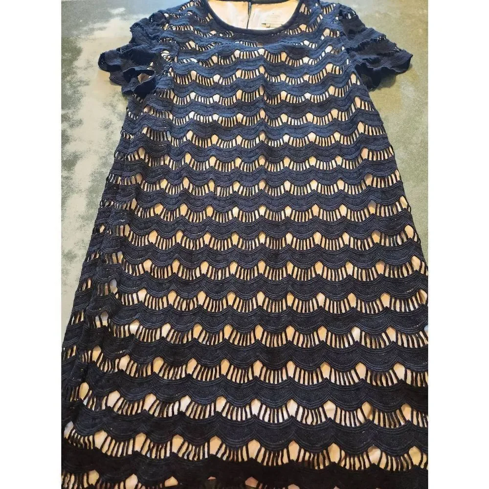 Kate Spade Virginia Scallop Lace Dress sz 12
